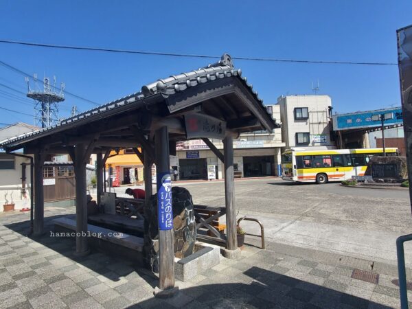 紀伊勝浦駅のバス乗り場