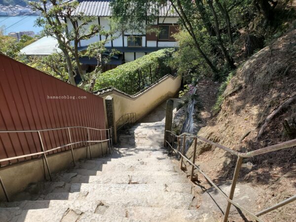 千光寺への階段